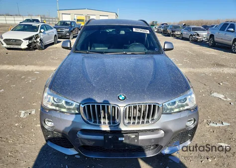 2015 BMW X3 xDrive35I z USA, uszkodzony, nr VIN 5UXWX7C55F0K34003